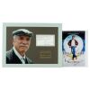 2054. Kevin Costner and James Earl Jones-Autographed Poster Printout with Matted Burt Lancaster Thank-You Note ### FIELD OF DREAMS (1989)