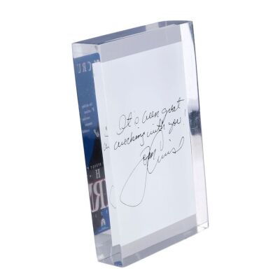 2055. Tom Cruise-Autographed "Thank You" Note ### THE FIRM (1993)