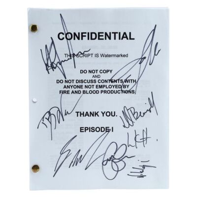 2060. Cast-Autographed Pilot Script ### GAME OF THRONES (T.V. SERIES, 2011 - 2019)