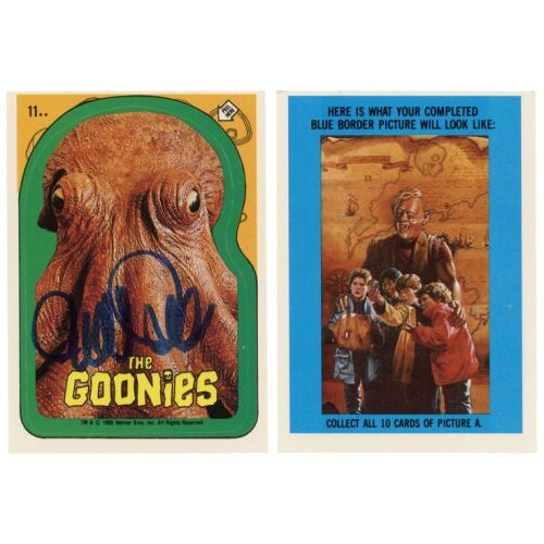 2070. Richard Donner-Autographed Trading Card ### THE GOONIES (1985)