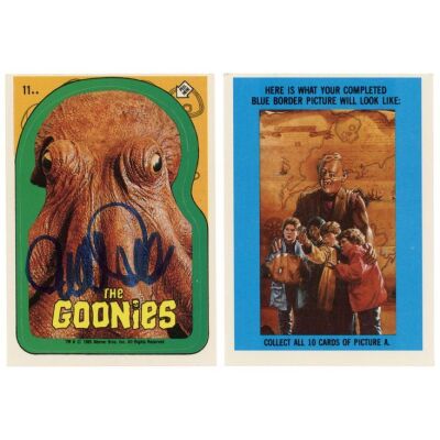 2070. Richard Donner-Autographed Trading Card ### THE GOONIES (1985)