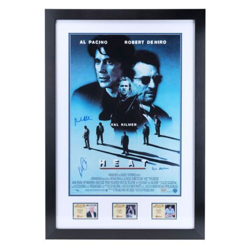2082. Key Cast-Autographed Framed Poster ### HEAT (1995)