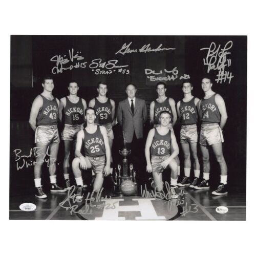 2089. Cast-Autographed Photo ### HOOSIERS (1986)