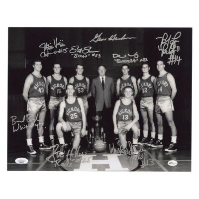 2089. Cast-Autographed Photo ### HOOSIERS (1986)