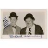 2103. Planet Hollywood Collection: Stan Laurel and Oliver Hardy-Autographed Photograph ### LAUREL AND HARDY