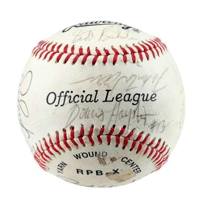 2112. Planet Hollywood Collection: Cast-Autographed Baseball ### MAJOR LEAGUE: BACK TO THE MINORS (1998)