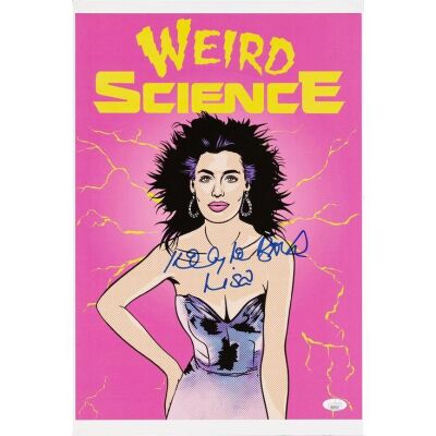 2277. Kelley LeBrock-Autographed Poster ### WEIRD SCIENCE (1985)