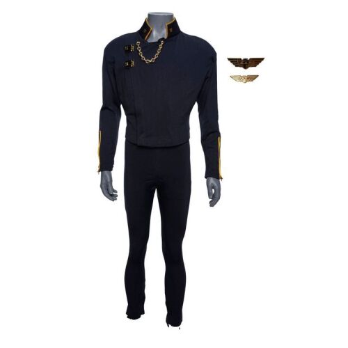 908. Planet Hollywood Collection: Judge Joseph Dredd's (Sylvester Stallone) Uniform Jacket and Leotard ### JUDGE DREDD (1995)