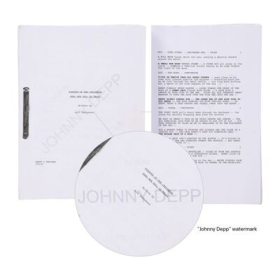 1043. Johnny Depp's Bound Personal Fifth Draft Script ### PIRATES OF THE CARIBBEAN: DEAD MEN TELL NO TALES (2017)