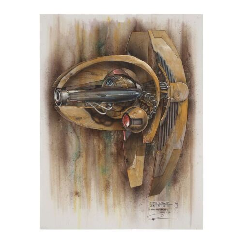 1182. Phil Shearer Collection: Hand-Drawn Assassin Droid ASN-121 Production Concept Design Artwork ### STAR WARS: ATTACK OF THE CLONES (2002)