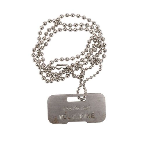 1333. Wolverine's (Hugh Jackman) Dog Tag ### X-MEN (2000)