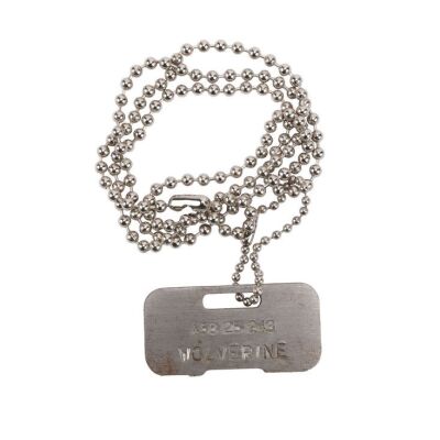 1333. Wolverine's (Hugh Jackman) Dog Tag ### X-MEN (2000)