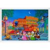 2050. Manuel Hernandez and Cast-Autographed "Arriving In Style" Print ### DISNEYANA