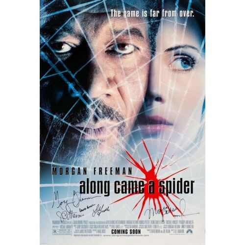 2010. Cast- and Crew-Autographed One-Sheet ### ALONG CAME A SPIDER (2001)
