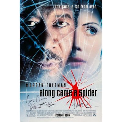 2010. Cast- and Crew-Autographed One-Sheet ### ALONG CAME A SPIDER (2001)