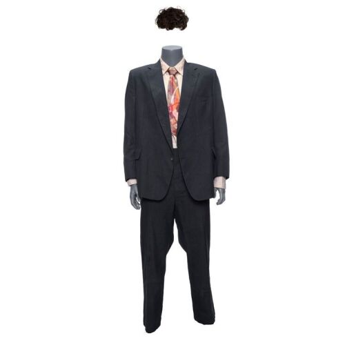 400. Planet Hollywood Collection: Leatherface's (Bill Johnson/Bob Elmore/Tom Morga) Distressed Costume and Wig with Bloodied Tie ### THE TEXAS CHAINSAW MASSACRE 2 (1986)