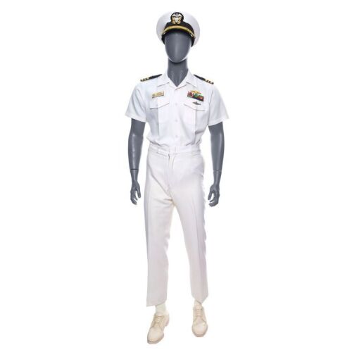 598. Lieutenant Commander Ron Hunter's (Denzel Washington) Service Dress White Costume ### CRIMSON TIDE (1995)