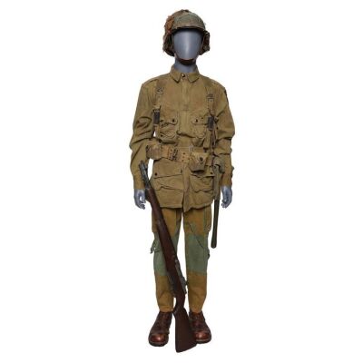 1101. Private James Ryan's (Matt Damon) Military Belt with 101st Airborne Military Costume and Stunt M1 Garand Rifle ### SAVING PRIVATE RYAN (1998)