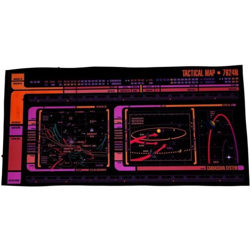 1168. Production-Variant Cardassian System Tactical Map LCARS Transparency ### STAR TREK: DEEP SPACE NINE (T.V. SERIES, 1993 - 1999)