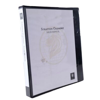 1319. Stratton Oakmont Employee Training Binder ### THE WOLF OF WALL STREET (2013)