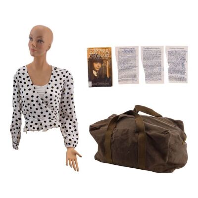 1290. Number Five's Dressed Dolores Mannequin with Bloodied Bag ### THE UMBRELLA ACADEMY (T.V. SERIES, 2019 - 2024)