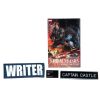 573. Richard Castle's (Nathan Fillion) "Writer" Patch, "Captain Castle" Nameplate, and "YOLO" Credit Card with Fillion-Autographed Richard Castle's Storm Season Graphic Novel ### CASTLE (T.V. SERIES, 2009 - 2016)