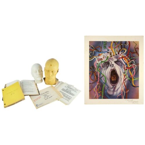 676. Dick Smith Collection: Pair of Dick Smith's Bound Scripts with William Hurt and Blair Brown Life Casts and Hand-Annotated Production Paperwork ### ALTERED STATES (1980)
