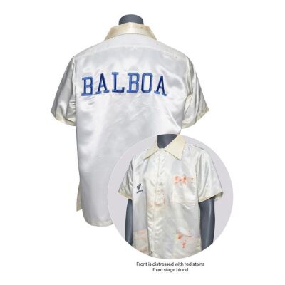 307. Tony "Duke" Evers' (Tony Burton) Screen-Matched Bloodied "Balboa" Shirt ### ROCKY IV (1985)