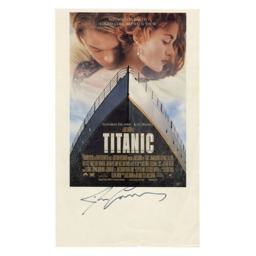 2260. James Cameron-Autographed Poster Preview Sheet ### TITANIC (1997)