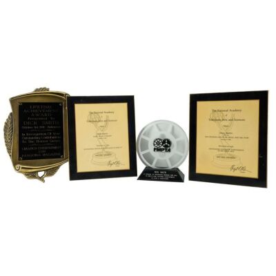 699. Dick Smith Collection: Pair of Primetime Emmy Award&reg; Nominations and Pair of Lifetime Achievement Awards ### DICK SMITH