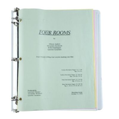760. Shooting Script Binder ### FOUR ROOMS (1995)