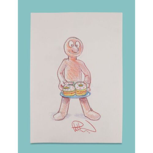 Lot # 6. Hand-Drawn 50th Anniversary Artwork by Sir Pete Lord ### MORPH (2026)