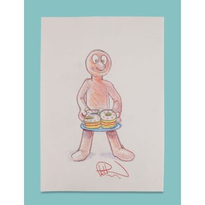 Lot # 6. Hand-Drawn 50th Anniversary Artwork by Sir Pete Lord ### MORPH (2026)
