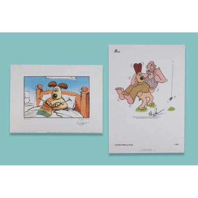 Lot # 25. Fine Print of Storyboard Frame and Limited Edition Print Signed by Nick Park ### WALLACE & GROMIT: A CLOSE SHAVE (1995)