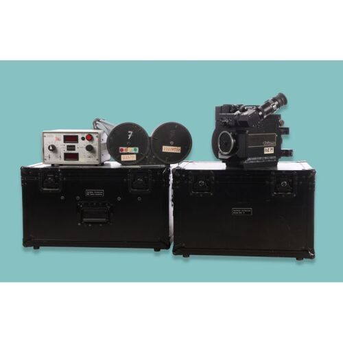 Lot # 31. Functional Mitchell BNCR 35mm Camera Used on Chicken Run and Curse of the Were-Rabbit ### CHICKEN RUN (2000)/WALLACE & GROMIT: THE CURSE OF THE WERE-RABBIT (2005)