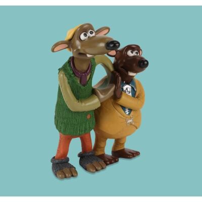 Lot # 37. Nick and Fetcher Wine Holder Merchandise Model ### CHICKEN RUN (2000)