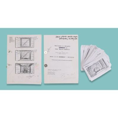 Lot # 42. Steve Box's Personal Annotated Bound Script, Nick Park-Signed Collection of Annotated Storyboards and Collection of Sequence Shots ### WALLACE & GROMIT: THE CURSE OF THE WERE-RABBIT (2005)