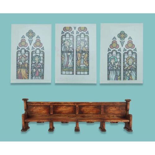 Lot # 44. Set of Three Stained-Glass Windows and Pew ### WALLACE & GROMIT: THE CURSE OF THE WERE-RABBIT (2005)