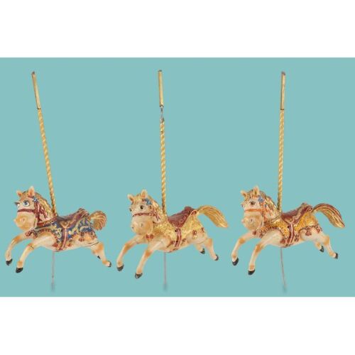 Lot # 46. Set of Three Carousel Horses ### WALLACE & GROMIT: THE CURSE OF THE WERE-RABBIT (2005)