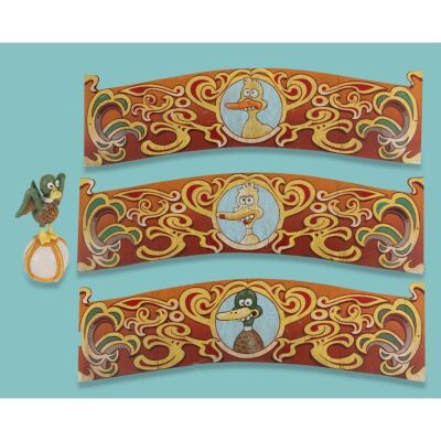 Lot # 59. Duck Fairground Ride Side Panels and Decorative Finial ### WALLACE & GROMIT: THE CURSE OF THE WERE-RABBIT (2005)