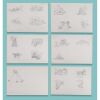 Lot # 69. Collection of Six Pages of Hand-Drawn Concept Artwork by Michael Salter ### WALLACE & GROMIT COMIC STRIP (2005-2007)