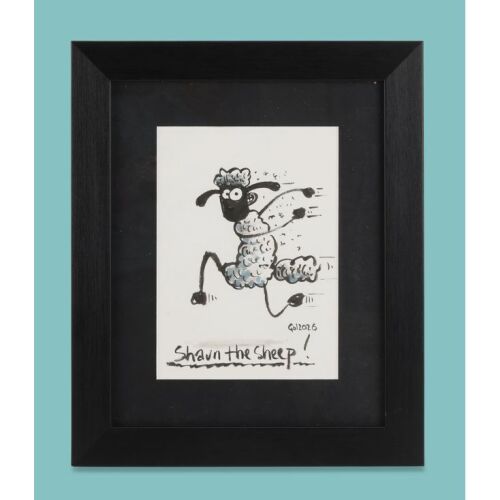 Lot # 82. Framed Hand-Painted Shaun the Sheep Artwork by Richard Starzak ### SHAUN THE SHEEP