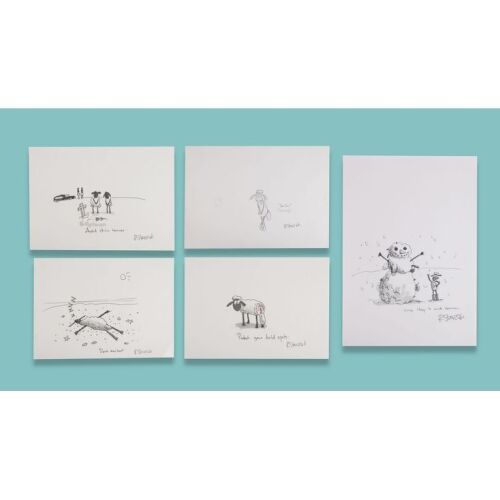 Lot # 84. Collection of Five Hand-Drawn Shaun Character Development Artwork by Richard Starzak ### SHAUN THE SHEEP