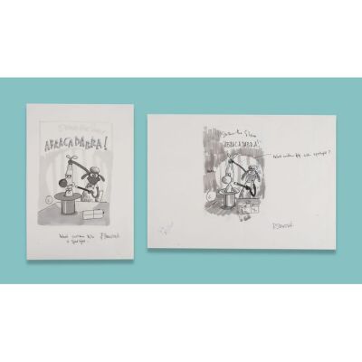 Lot # 85. Pair of Hand-Painted DVD Box Cover Concepts by Richard Starzak ### SHAUN THE SHEEP