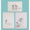 Lot # 90. Three Pages of Concept Artwork Hand-Drawn and Hand-Painted by Richard Starzak ### SHAUN THE SHEEP (TV SERIES, 2007-2025)