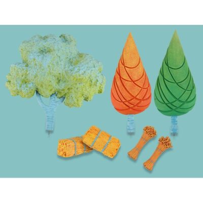 Lot # 110. Set of Three Large Trees and Four Hay Bales ### TIMMY TIME (TV SERIES, 2009-2012)