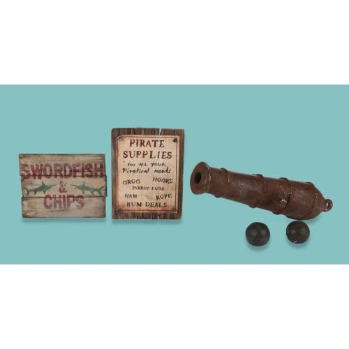 Lot # 119. Cannon, Cannon Balls and Blood Island Store Signs ### PIRATES! IN AN ADVENTURE WITH SCIENTISTS! THE, (2012)