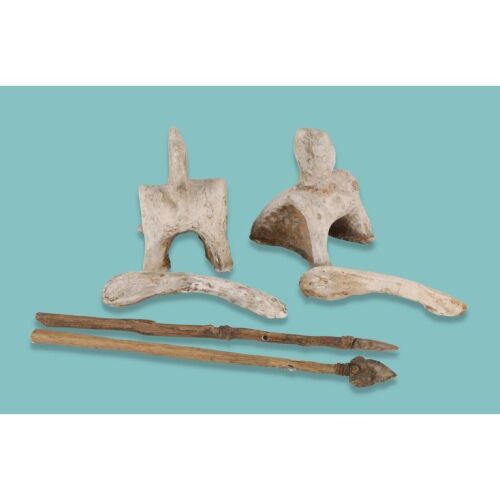 Lot # 156. Four Dinosaur Bones and Two Stone Age Spears ### EARLY MAN (2018)