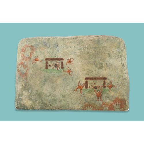 Lot # 167. Cave Paintings Slab of the Stone Age Getting Thrashed ### EARLY MAN (2018)