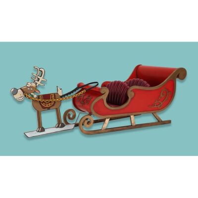 Lot # 174. Christmas Sleigh and Reindeer ### SHAUN THE SHEEP: THE FLIGHT BEFORE CHRISTMAS (2021)